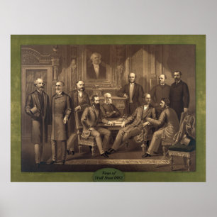 Poster Rois de Wall Street 1882
