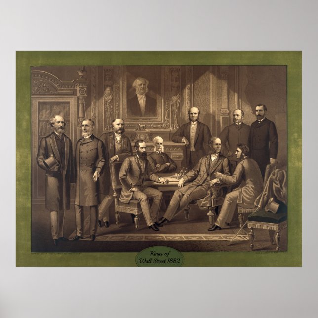 Poster Rois de Wall Street 1882 (Devant)