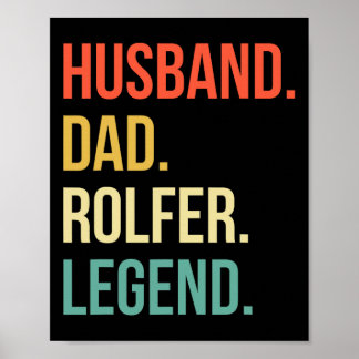 Poster Rolfeur Papa Mari Fête des Pères Rolfeur 