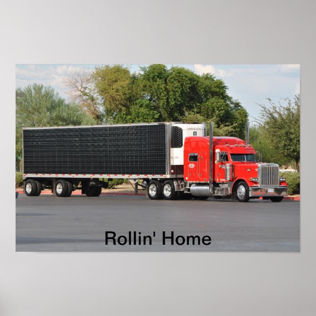 Poster Rollin' Home (Devant)