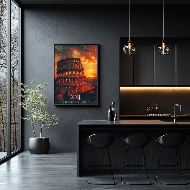 Poster Roma Belleza Eterna en la Ciudad Eterna (Créateur téléchargé)