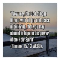 Romains 15:13 WEBU