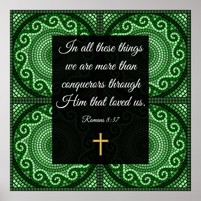 Poster Romains 8:37 (Devant)