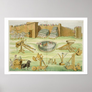Poster Roman Soldiers Vaineging a Town, plate 23B, class