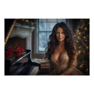 Poster Romance de Noël