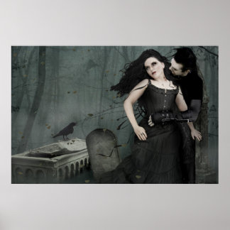 Poster Romance du coeur noir