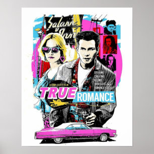Poster Romance Fiction des années 90