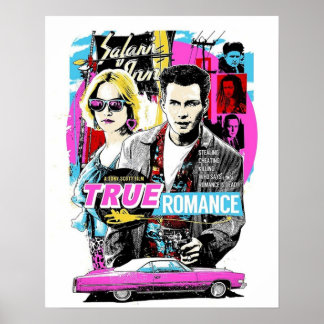 Poster Romance Fiction des années 90