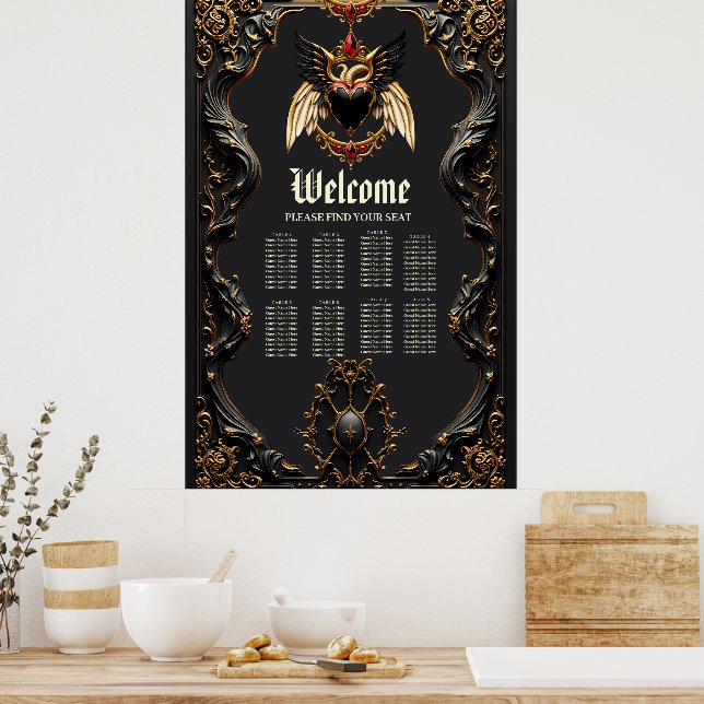 Poster Romance gothique, dans les ombres de l'amour (Cuisine)