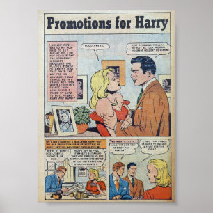 Poster Romance vintage