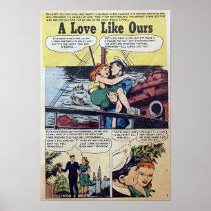 Poster Romance vintage