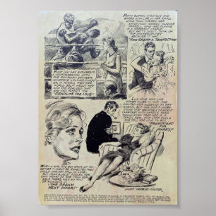 Poster Romance vintage