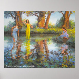 Poster Romantisme d'été.