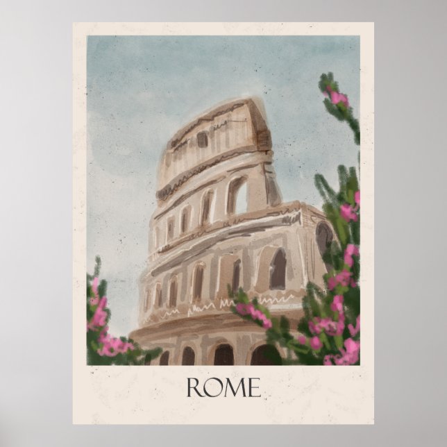 Poster Rome (Devant)
