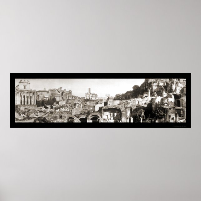 Poster Rome antique, Italie Photo 1909 (Devant)