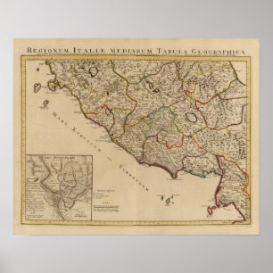 Poster Rome et Italie