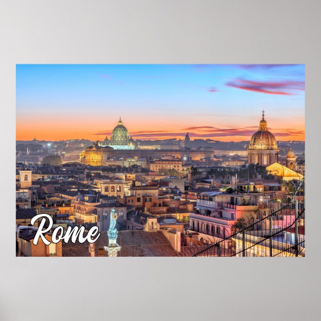 Poster Rome, Italie (Devant)