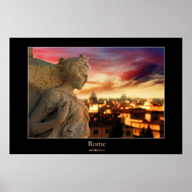 Poster Rome Sunset (Devant)