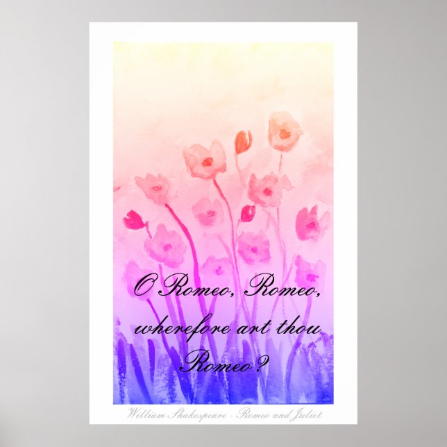 Poster Romeo et Juliet (Devant)