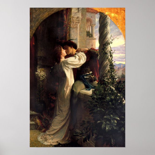 Poster Romeo & Juliet par Frank Dicksee (Devant)