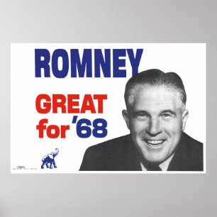 Poster Romney--Grand pour 68