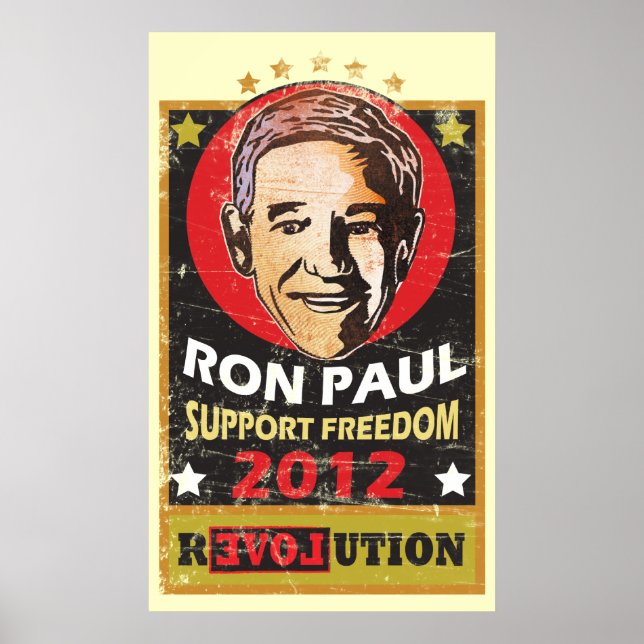 Poster Ron Paul 2012 (Devant)