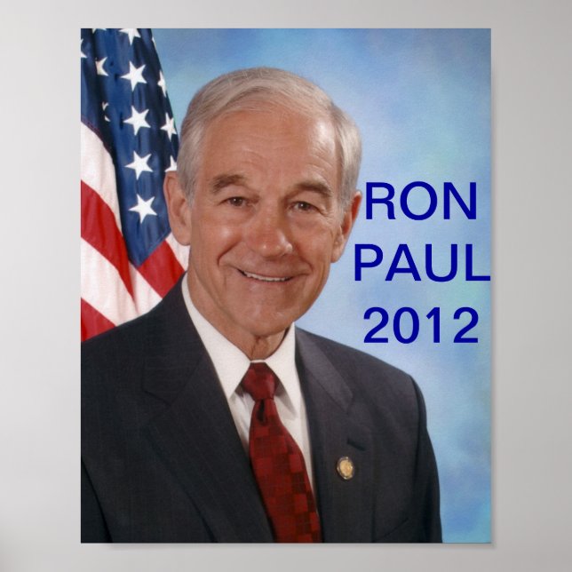 Poster Ron Paul 2012 (Devant)