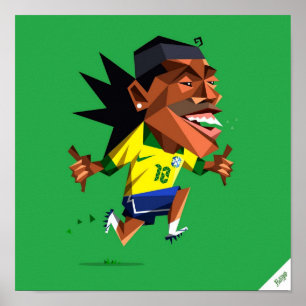 Poster Ronaldinho Soccerminionz