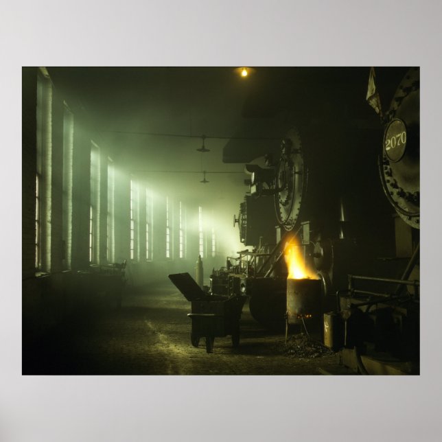 Poster Rond-point Locomotive (Devant)
