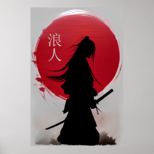 Poster Ronin Samurai errant