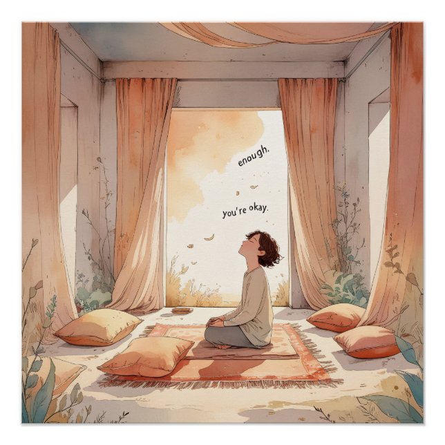 Poster Room of Acceptance – Gentle Reminder Art Print (Devant)