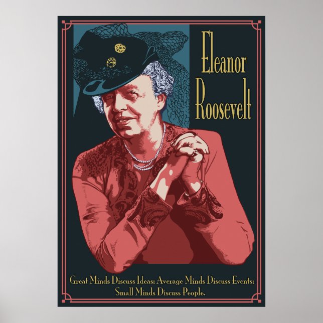 Poster Roosevelt (Devant)