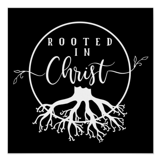 Poster Rooted in Christ (Devant)