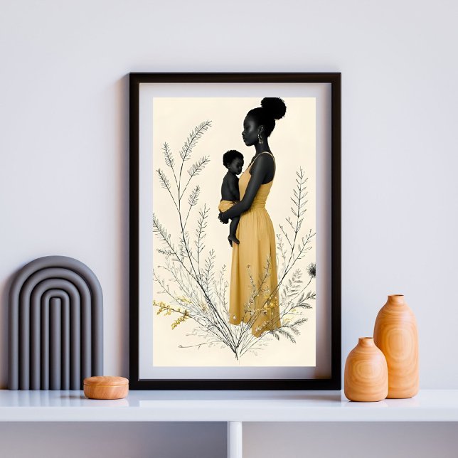 Poster Rooted in Her Arms– The Grace of a Grounded Mother (Créateur téléchargé)