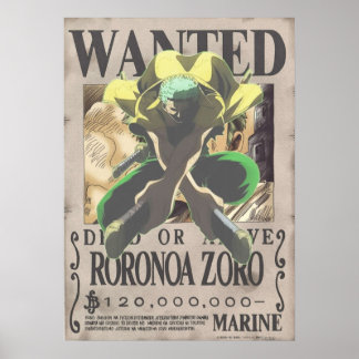 Poster Roronoa Zoro