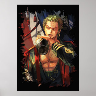 Poster Roronoa Zoro d'une pièce