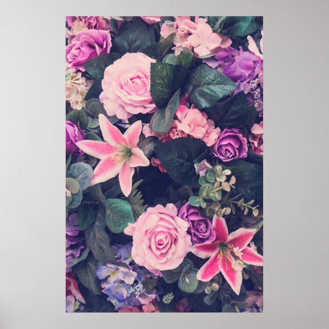 Poster Rose (Devant)