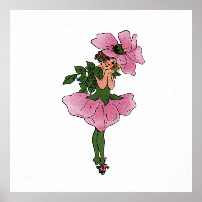 Poster Rose (Devant)