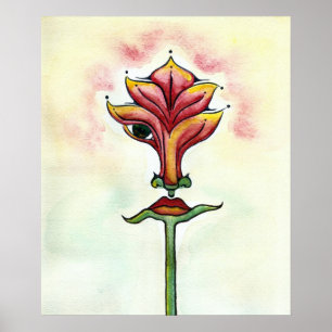 Poster rose