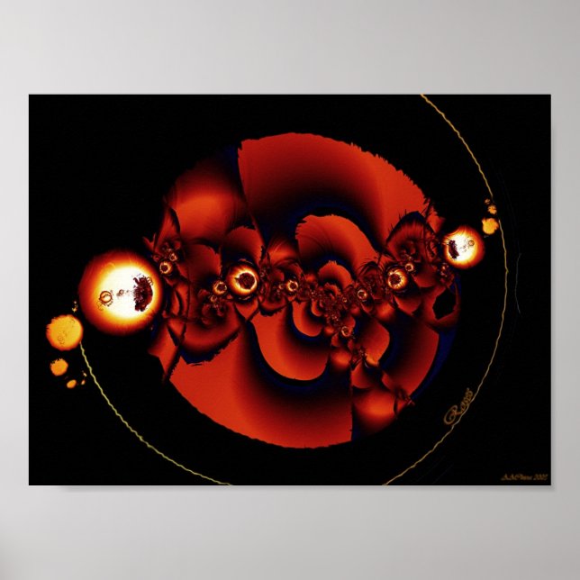 Poster Rose (Devant)