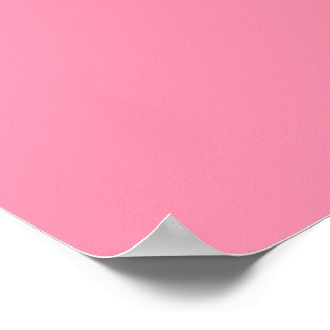 Poster Rose Baker-Miller (couleur solide) (Coin)