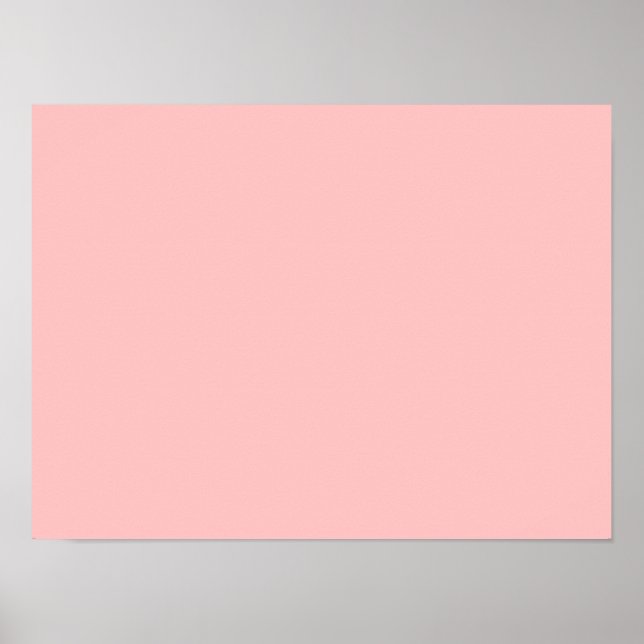 Poster Rose Bébé (Devant)