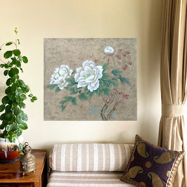 Poster Rose blanche (Créateur téléchargé)