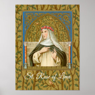 Poster Rose de Lima (BK 020)
