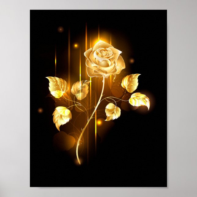 Poster Rose d'or ( rose d'or ) (Devant)