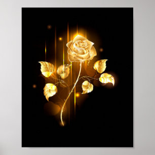 Poster Rose d'or ( rose d'or )