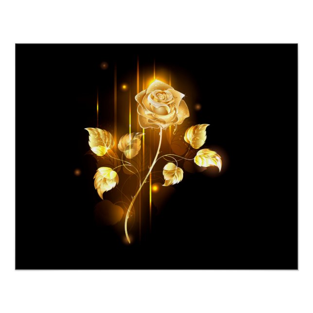 Poster Rose d'or ( rose d'or ) (Devant)