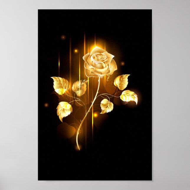 Poster Rose d'or ( rose d'or ) (Devant)