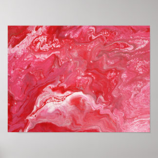 Poster Rose Enchantée 