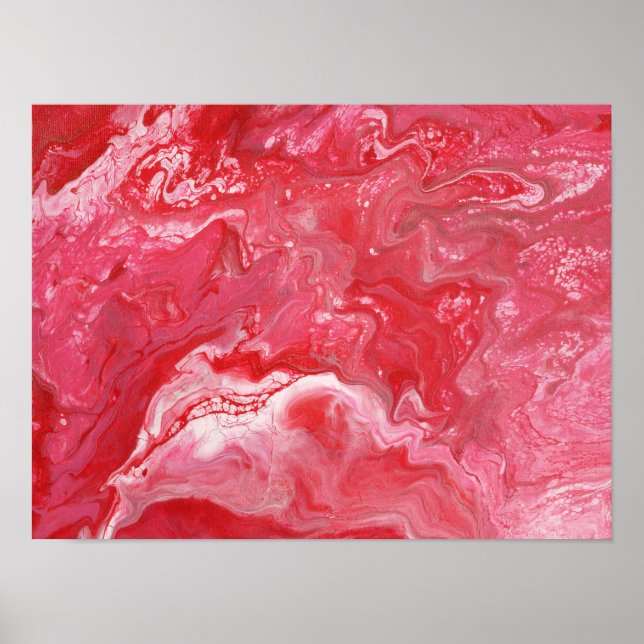 Poster Rose Enchantée  (Devant)